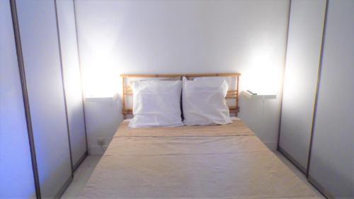 CANNES plage 2mn/45m2/vue mer/inernet/clim/parking privé