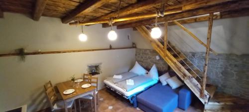 Ένα ή περισσότερα κρεβάτια σε δωμάτιο στο Apartmány Terra