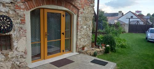Κήπος έξω από το Apartmány Terra