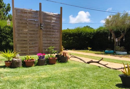 Jardín al aire libre en Casa Lagom