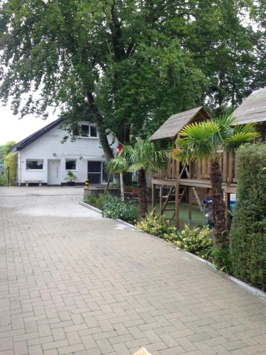 Zahrada ubytování B&B Aalsters genot
