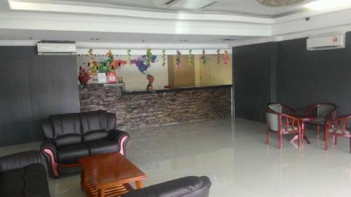
The lobby or reception area at Golden Hotel
