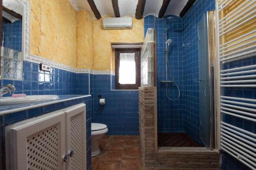 Koupelna v ubytování Casa Rural Patitas Caravaca