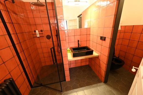 Un baño de Valečská pálenice