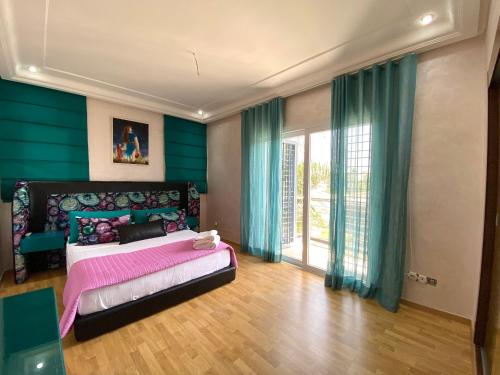 Katil atau katil-katil dalam bilik di Lilas Park Villa - Casablanca Bouskoura