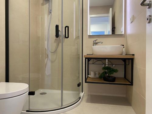 Koupelna v ubytování Apartman Roko Duboka by aneo travel