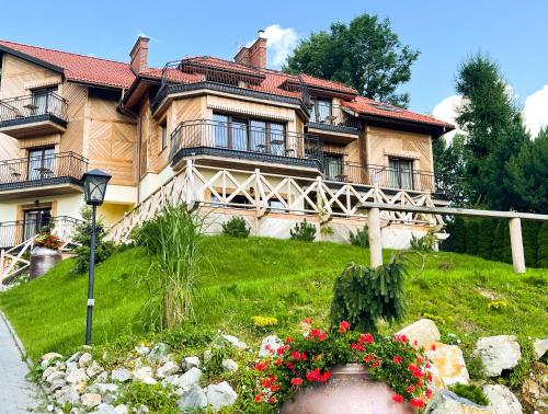Vonkajšia záhrada v ubytovaní Beskidzkie Tarasy