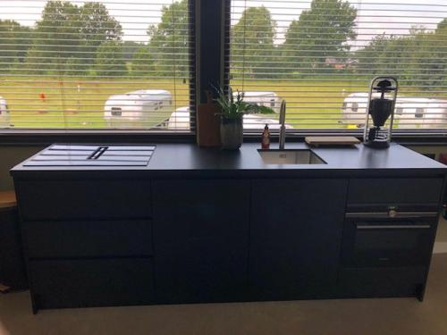 Kuchyň nebo kuchyňský kout v ubytování Luxe Loft voor 4 personen