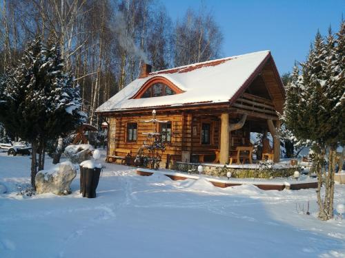 Stary Spichlerz nad Wartą en invierno