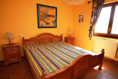 A bed or beds in a room at Riumar "Pedro", 270m to beach, private pool, On-Site-Service, dog beach