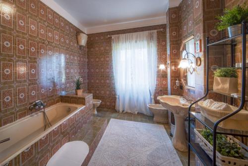 Kúpeľňa v ubytovaní Casina Pian Di Monetto