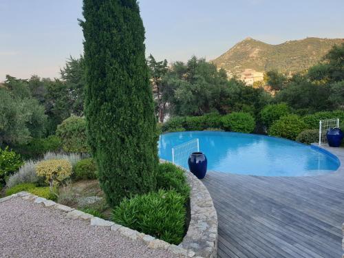 The swimming pool at or close to Villa Athena