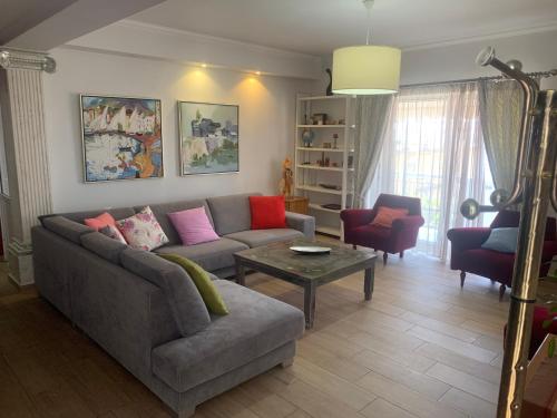 O zonă de relaxare la VIEW apartment