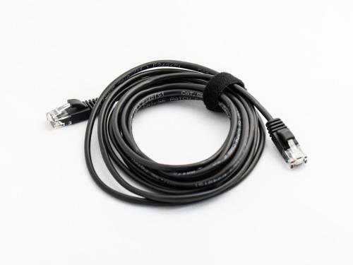a black coaxial cable isolated on a white background at APA Hotel Komatsu Grand in Komatsu