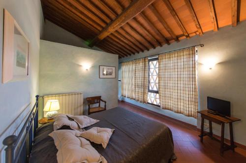 TV a/nebo společenská místnost v ubytování Villa Casagrande Resort e SPA