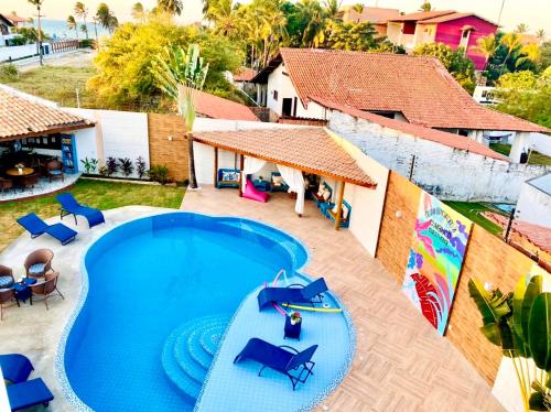 an image of a swimming pool at a resort at Hotel e Pousada Cumbuco Guesthouse in Cumbuco