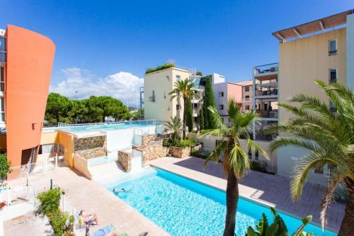 Appartement Port Prestige - terrasse - piscine - parking