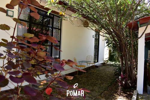 Um jardim em Finca del Pomar
