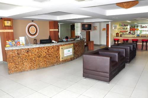 The lobby or reception area at Rede Andrade Comfort