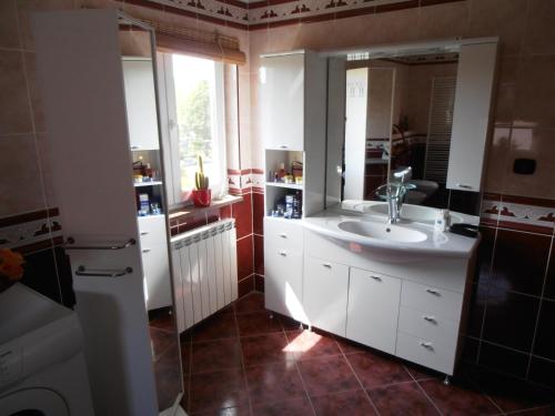 Et badeværelse på Villa Dijana