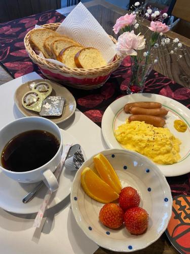 Jídlo v penzionu nebo okolí