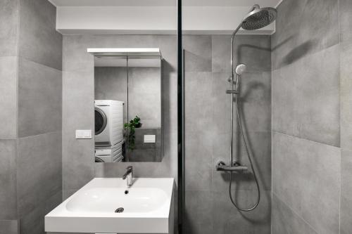 Ванна кімната в Modern Apartment in a Quiet Area