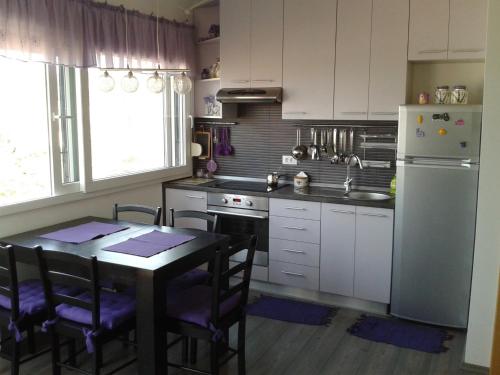 Virtuvė arba virtuvėlė apgyvendinimo įstaigoje Apartment On Hvar Island