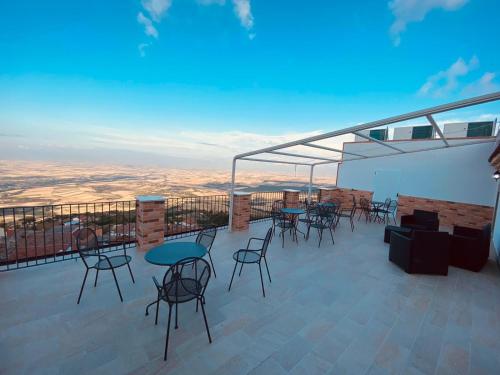 A balcony or terrace at RELAIS SAN MARCO LUXURY GUEST HOUSE