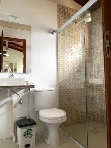 Phòng tắm tại Beira Mar