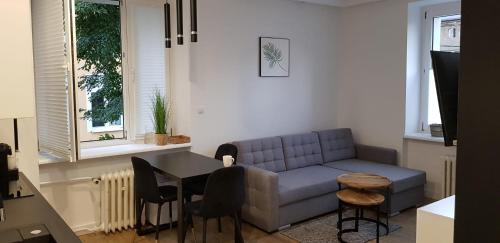 Prostor za sedenje u objektu Apartament Premium