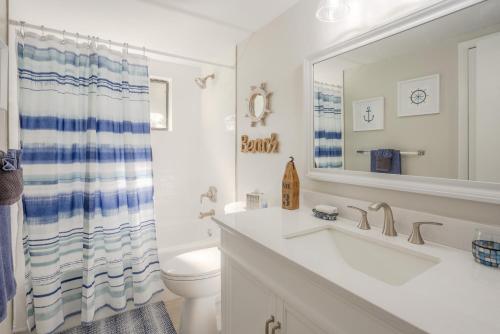 A bathroom at Indian Rocks Beach Unit B Star5Vacations