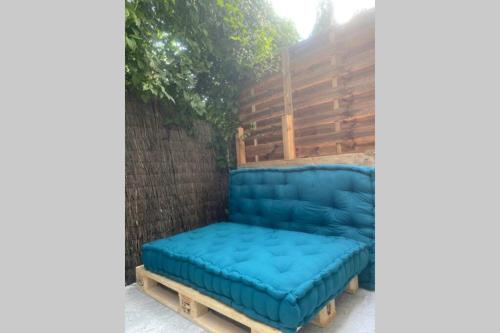 Χώρος καθιστικού στο Apt 35 m2 Baignoire Balnéo terrasse privée