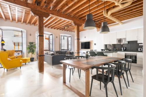 Malaga historical center