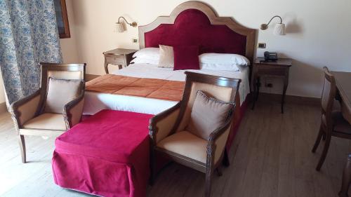 
Letto o letti in una camera di Hotel Villa Lampedusa
