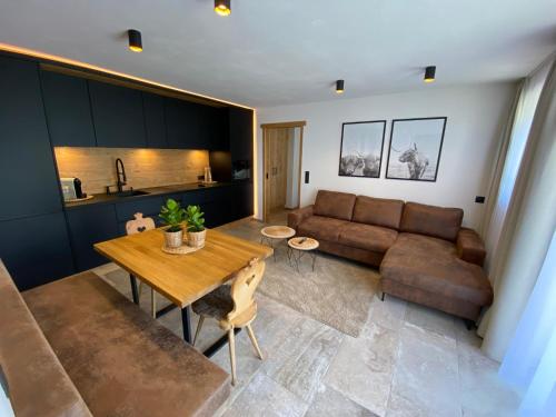 Un lugar para sentarse en Ferienhaus Ragg