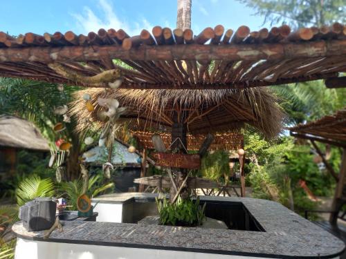 Sabai Sabai Beach Bungalowsにある庭