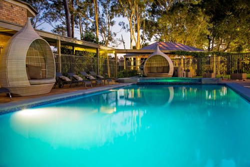 Swimmingpoolen hos eller tæt på Lincoln Downs Resort Batemans Bay