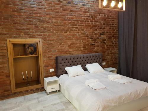 Katil atau katil-katil dalam bilik di Apartament Ștefan