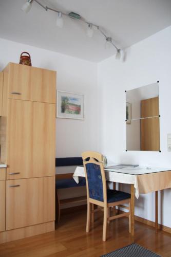 Una cocina o zona de cocina en Haus Beate