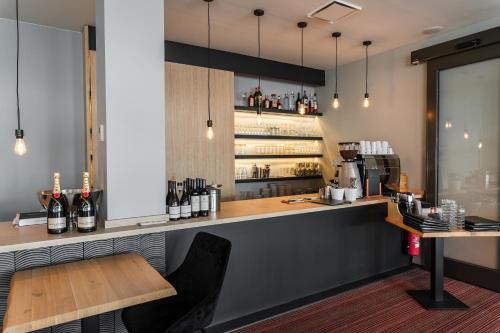 Cucina o angolo cottura di Hotel Le Bois De Bruges