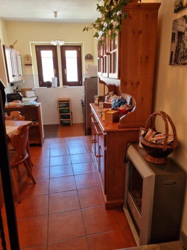 Dapur atau dapur kecil di Le Dimore di Angelo