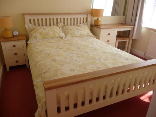 En eller flere senge i et værelse på Salisbury Old Mill House