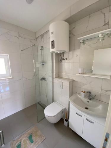 Koupelna v ubytování Hygge Apartments