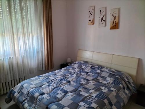 Postel nebo postele na pokoji v ubytování chalet del sole