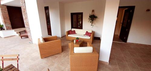 Area soggiorno di BELLE VUE Mountain Home