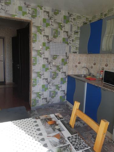 A cozinha ou kitchenette de Apartment at Engelsa 3/1