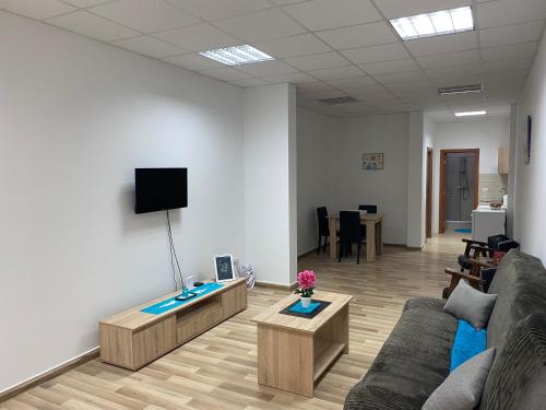 TV a/nebo společenská místnost v ubytování BellaVista Apartmani