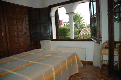 เตียงในห้องที่ Xicu Moner-Platja d'Aro-Costa Brava
