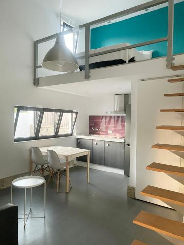Cuina o zona de cuina de LOFTs BEDANDBEACH