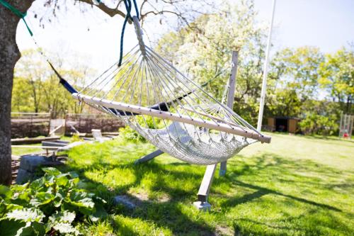Jardín al aire libre en Lilla Sörgården